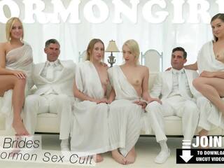 Mormongirlz - férj és feleség fasz egy aprótermetű tini: x névleges videó 2a