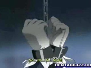 Captive hentai được quất và cứng fucked lược