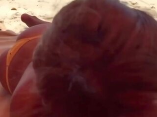 Charming lady Gives Blowjob at the Beach in Jamaica: HD sex 26