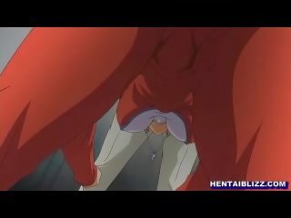 Busty hentai bắt và groupfucked qua bandits trong