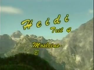 Heidi 4 - moeslein mountains 1992, Libre may sapat na gulang video fa