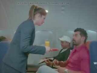 India desi aire hostess adolescente sexo con passenger: x calificación película 3a | xhamster