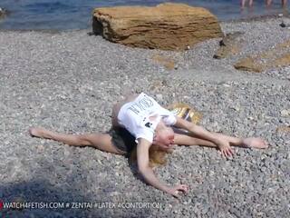 Day at the sea with contortion star tatjana: mugt ulylar uçin movie 7d