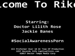 Vitajte na rikers&excl; jackie banes je arrested & sestrička lilith ruže je o na vyzliekanie hľadať miláčik postoj &commat;captiveclinic&period;com