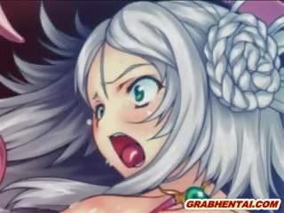 Beguiling 3d hentai putri kejiret and brutally fucked by