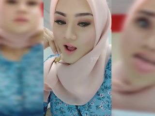 华丽 马来西亚 盖头 - bigo 生活 37, 自由 性别 视频 ee