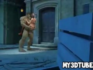 3D Harley Quinn Gets Fucked By The grand Hulk