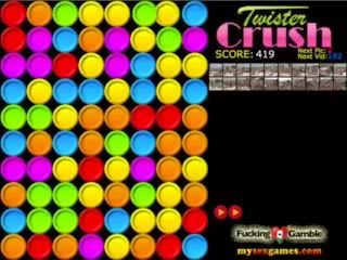 Twister crush: 免費 我的 成人 電影 遊戲 x 額定 電影 視頻 ae