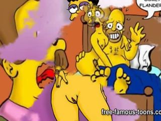 Simpsons dewasa klip