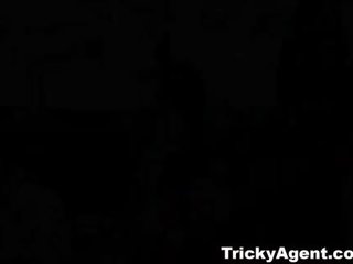 Tricky Agent Shy babe fucks like a fancy woman